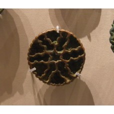 Copper compartmented seals, six-pointed solar disc